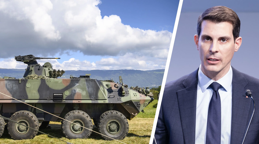 FDP-Präsident Thierry Burkart fordert, dass die Schweiz jetzt ein Signal an den Westen sendet, das Problem der Wiederausfuhren von Waffen zu lösen. Dänemark zum Beispiel wollte Piranha-Schützenpanzer  ...