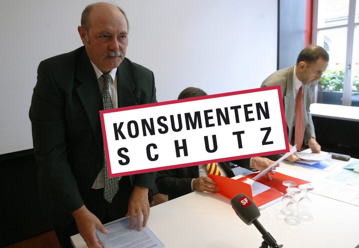 Ueli Giezendanner, 2006, mit Hans-Ulrich Hunziker (rechts), dem SAVASS-Geschäftsführer.