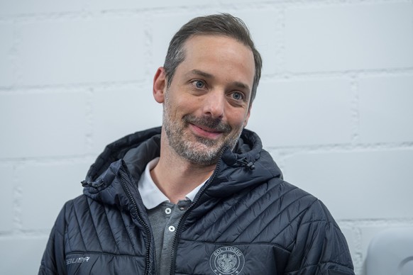 Tigers Sportchef Marc Eichmann vor dem Meisterschaftsspiel zwischen den SCL Tigers und dem HC Ambri-Piotta am Dienstag 14. September 2021, im Ilfisstadion in Langnau. (KEYSTONE/Marcel Bieri)