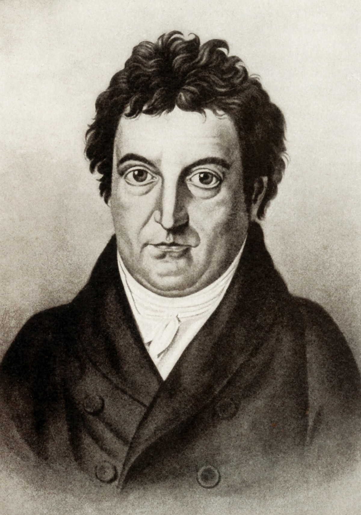 Johann Gottlieb Fichte (1762-1814) was a major figure in German philosophy, in teh period between Kant and Hegel. He had followed Kant, but then developed his own philosophy, Idealism. (Photo by: Ivy  ...