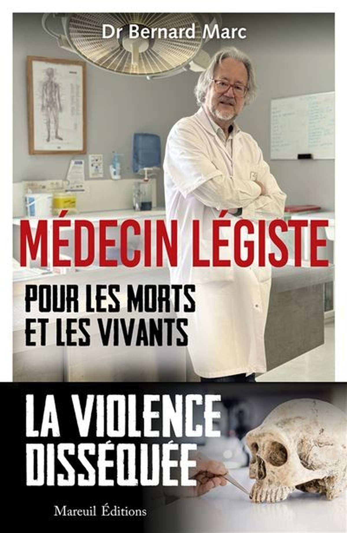 Parmi ses nombreux ouvrages, le Dr Marc est l'auteur d'un livre sur son métier de médecin légiste.