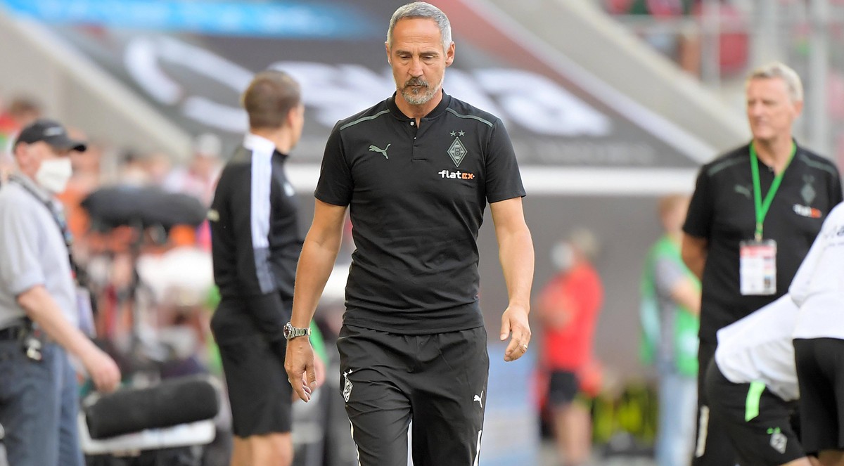 Hütter muss mit Gladbach in den kommenden Spielen gegen Dortmund und Wolfsburg dringend punkten.