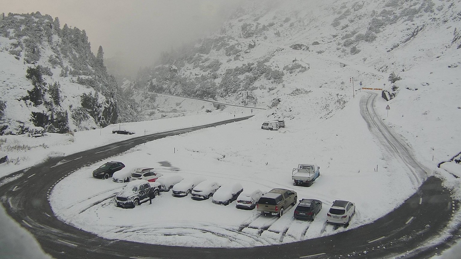 Sustenpass Webcam Schnee