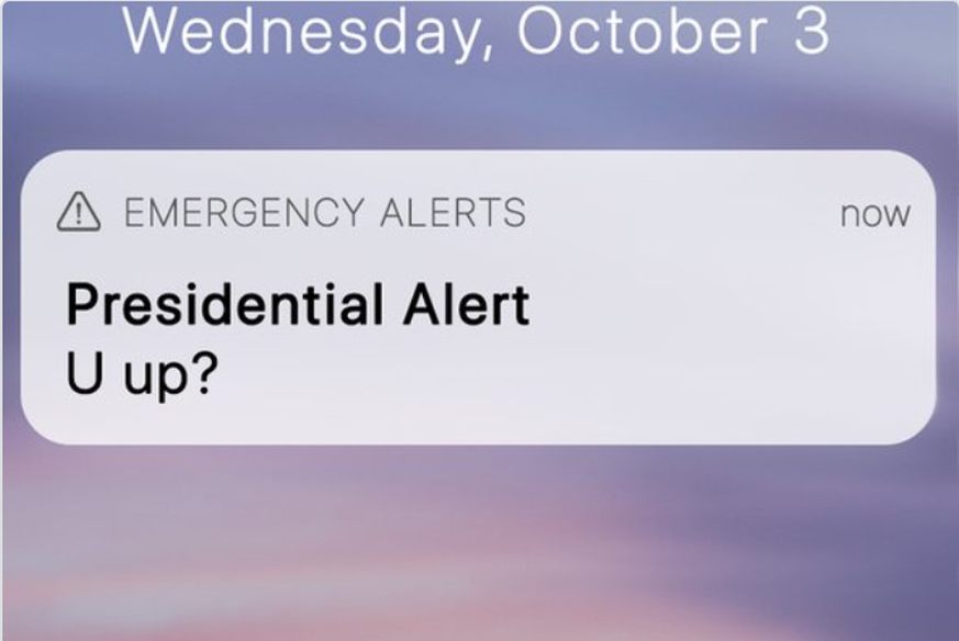 In den USA löste der Presidential Alert bereits satirische Reaktionen in Hülle und Fülle aus.&nbsp;