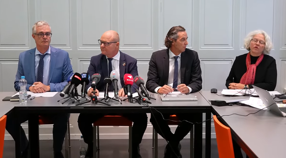 Die Pressekonferenz heute.