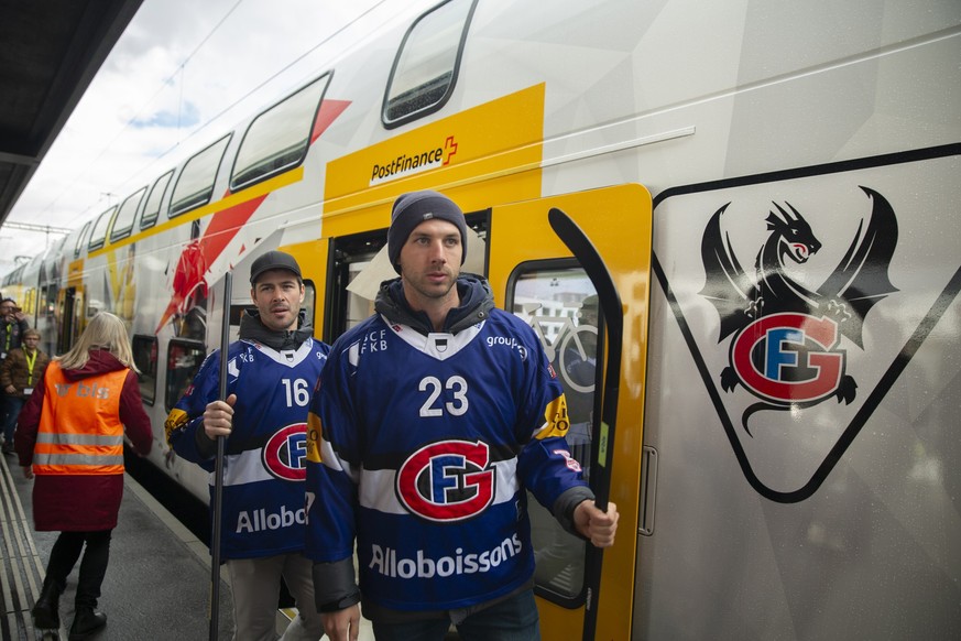 Der neue Hockey-Zug der BLS