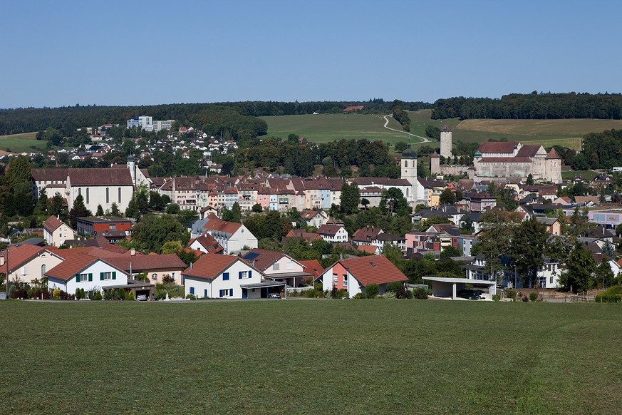 Dorf Pruntrut (Ajoie, Jura)