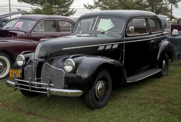 Eines der Stilvorbilder: Pontiac Special Six 1940.