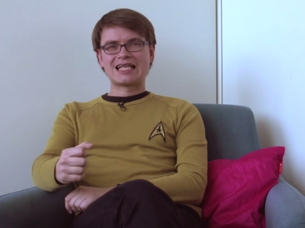 Der Linguist André Müller unterrichtet Klingonisch an der Migros-Klubschule.