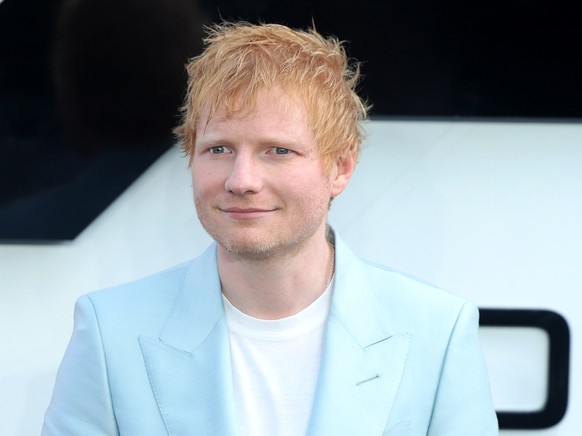 epa12746235 (FILE) - British singer-songwriter Ed Sheeran attends the European premiere of 'F1 The Movie' at Cineworld in Leicester Square in London, Britain, 23 June 2025 (reissued 16 Febru ...