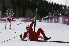 Dario Cologna gönnt sich eine Pause.