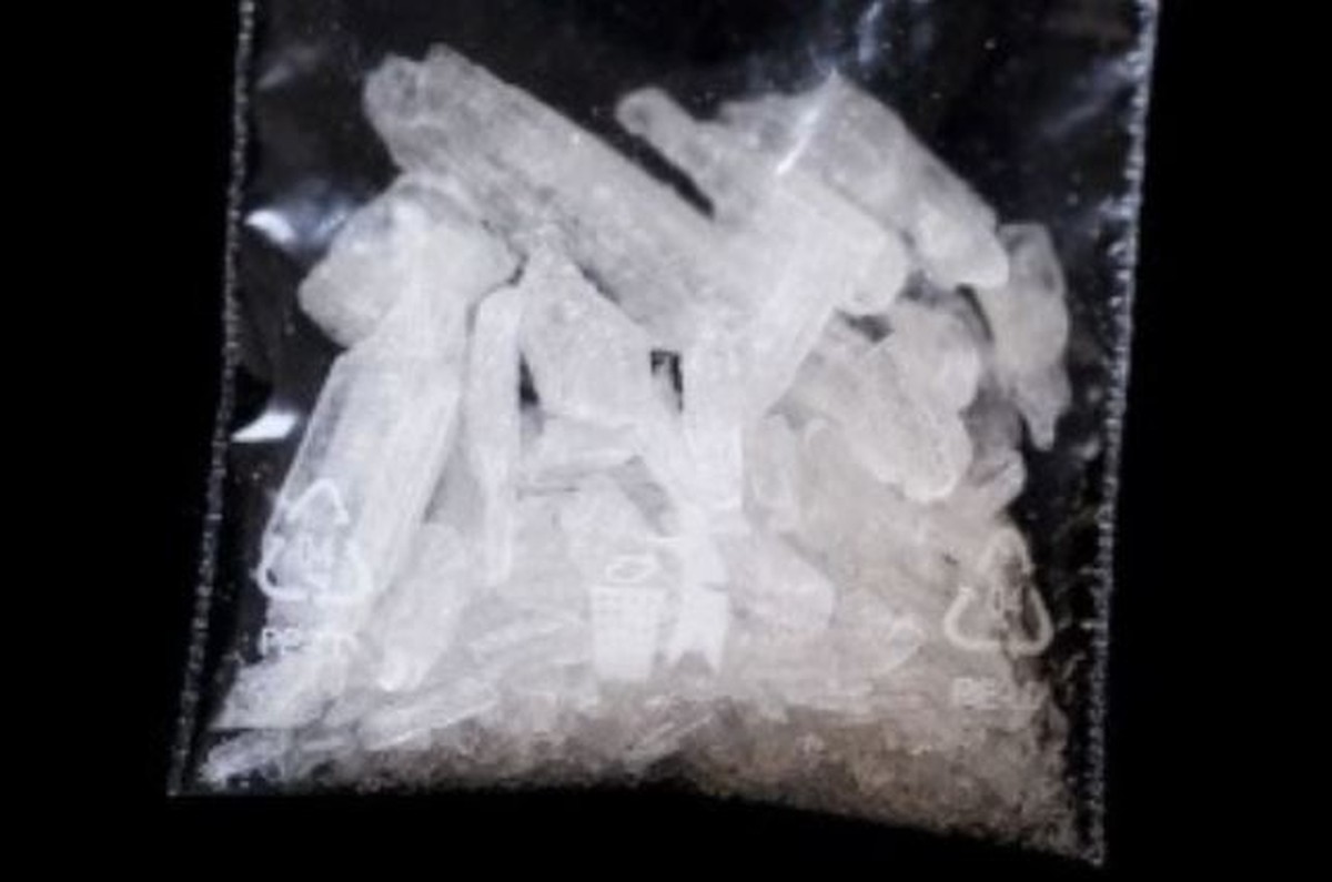 Crystal Meth-Kristalle.