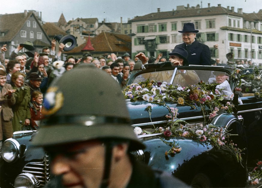 So haben wir die Schweiz noch nie gesehen: Bilder von einst zum ersten Mal in Farbe 