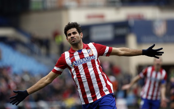 Atletico vertraut auf seine Tormaschine Diego Costa.