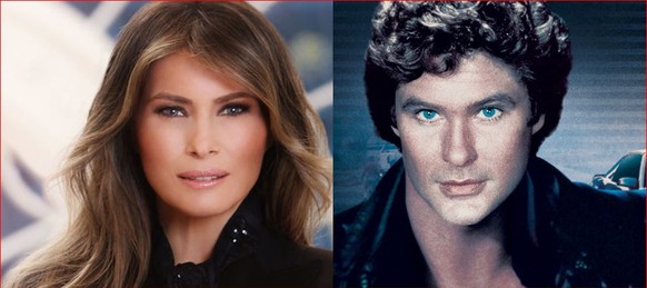 #seeehrvielfilter: Das Internet lacht über Melania Trumps Porträtfoto
Ich weiss nicht wieso, aber irgendwie finde ich, wäre das so auch noch passend