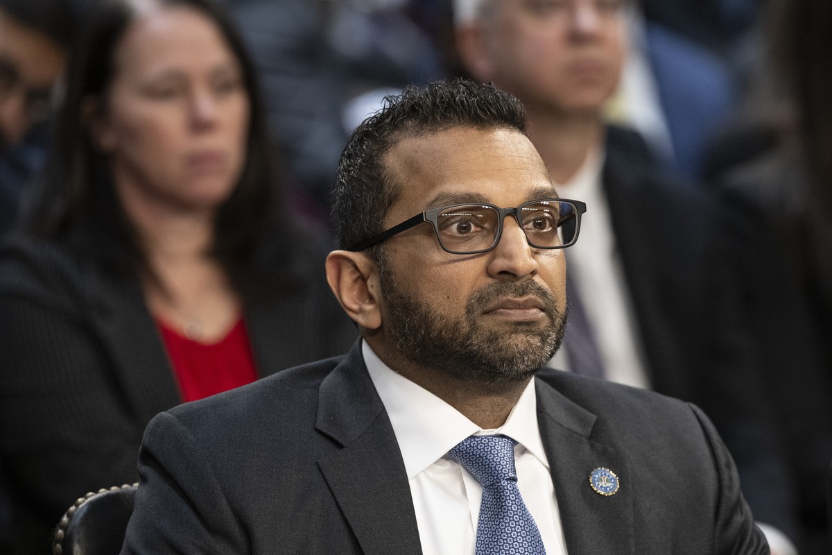 epa12830423 FBI Director Kash Patel testifies at the Senate Committee on Intelligence hearings examining 'worldwide threats' at the US Capitol in Washington, DC, USA, 18 March 2026. EPA/LUKE ...