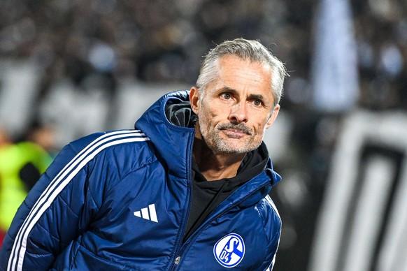 GER, 2. BL, SSV Ulm 1846 vs FC Schalke 04 / 01.11.2024, Donaustadion, Ulm, GER, 2. BL, SSV Ulm 1846 vs FC Schalke 04, im Bild Kees van Wonderen Schalke *** GER, 2 BL, SSV Ulm 1846 vs FC Schalke 04 01  ...