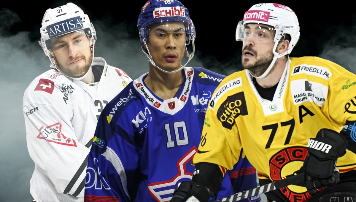 Am meisten gefährdet, die Pre-Playoffs in der National League noch zu verpassen: Lugano, Kloten und Bern.