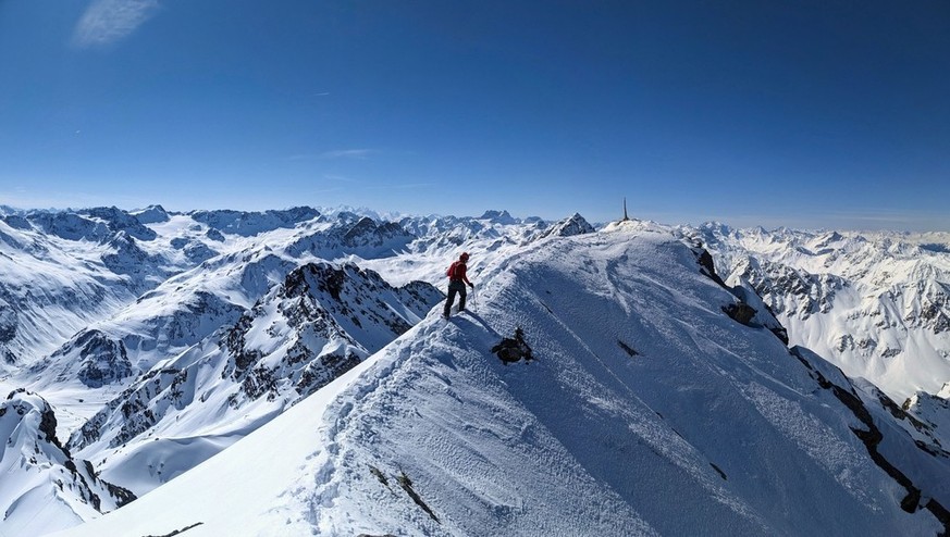 Das Flüela Wisshorn ist der höchste Gipfel der Flüela-Gruppe.