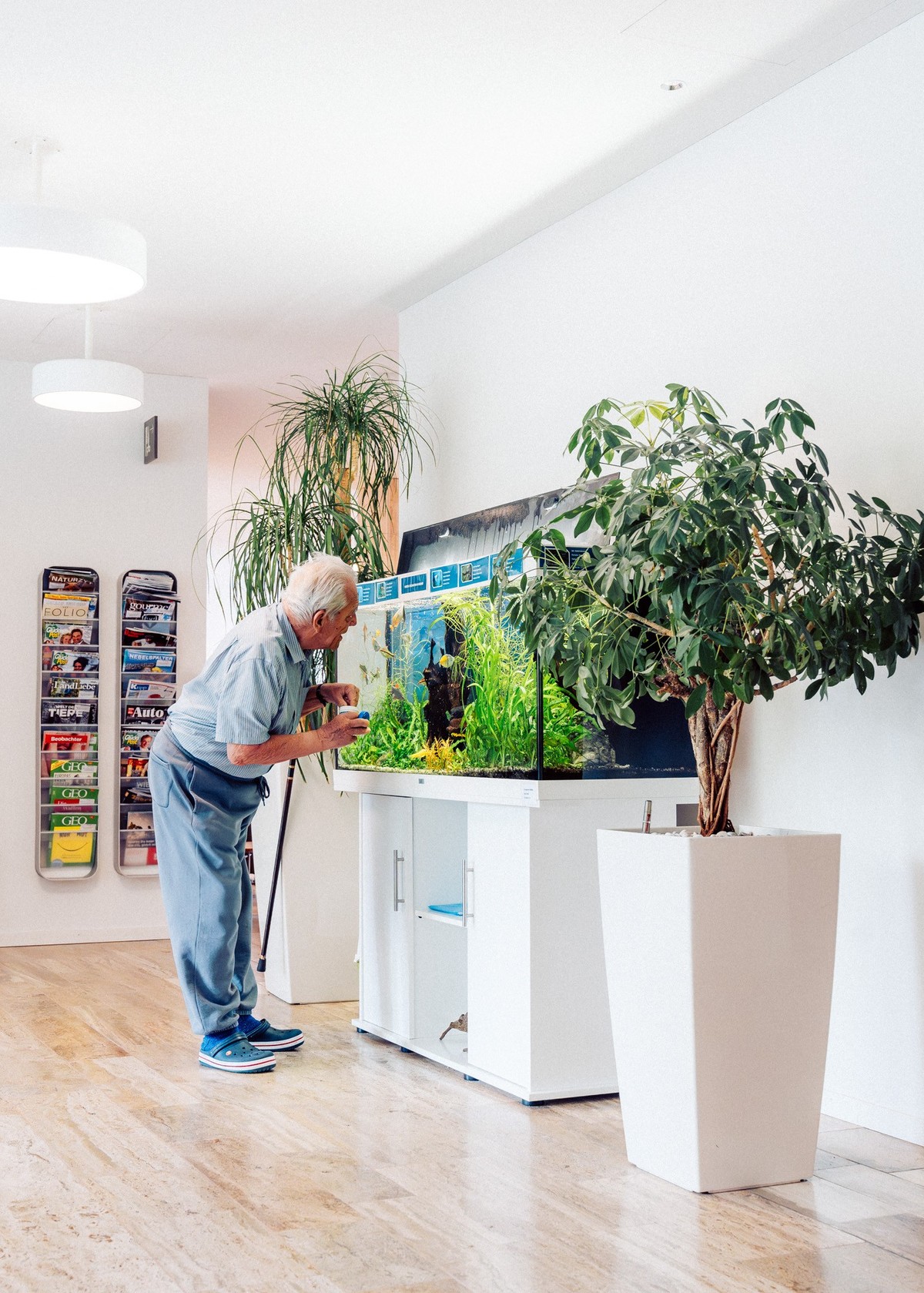 Fotostory im Altersheim und Pflegeheim Riedhof am 3. Mai 2023