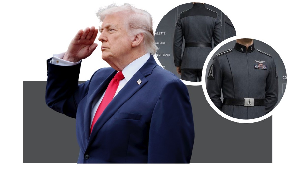 Donald Trump a partagé un nouvel uniforme pour la Space Force inspiré de Starship Troopers. Un choix qui a déclenché une avalanche de moqueries.