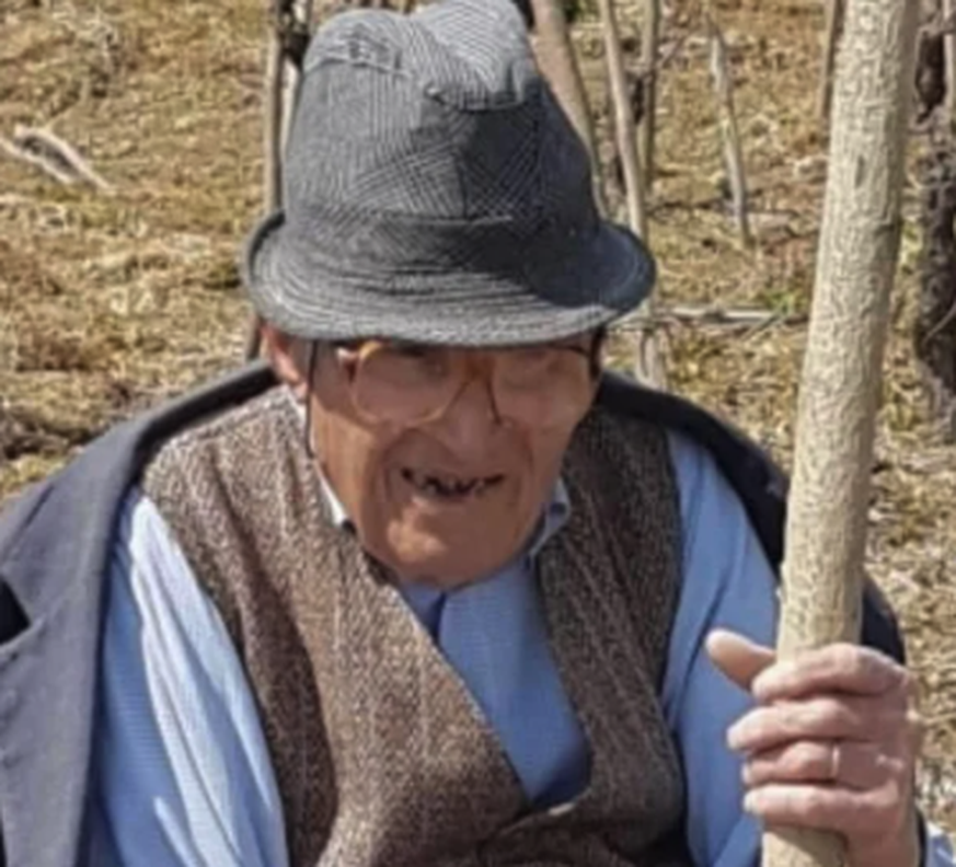 Vitantonio Lovallo ältester Mann Italien tot