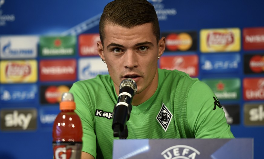 Granit Xhaka kann sich in der Königsklasse für höhere Aufgaben empfehlen.