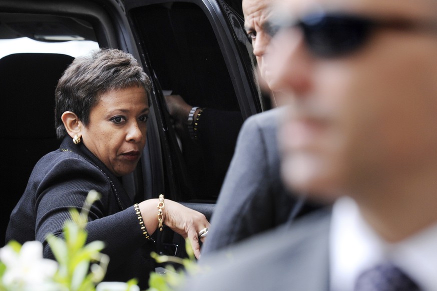 Besuchte Zürich unter strengsten Sicherheitsbedinungen: Die US-Justizministerin Loretta Lynch.