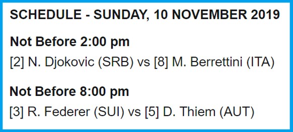 In der Schweiz beginnen die Spiele um 15 und 21 Uhr.