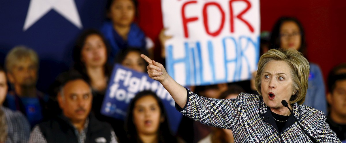 «Uff». Hillary Clinton kann (vorerst) durchatmen.