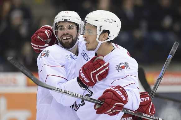 Die Lausanner Etienne Froidevaux und Yannick Herren können feiern.