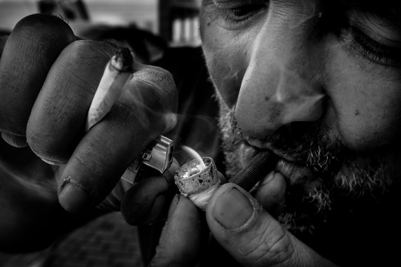 Die Droge Crack in Dortmund ** NUR F