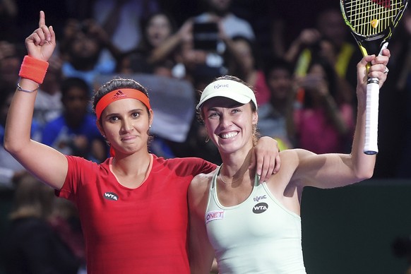 Sania Mirza und Martina Hingis: weiterhin unaufhaltsam.