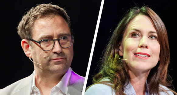 Sind abgetaucht: SRF-Direktor Roger Elsener und SRG-Generaldirektorin Susanne Wille.