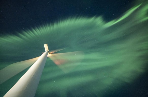 Nominierte für den Astronomy Photographer of the Year 2022. Solar Wind Power by Esa Pekka Isomursu.
