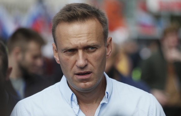 Liegt seit zwei Wochen im Koma: Alexej Nawalny, hier auf einem Bild von 2019. 