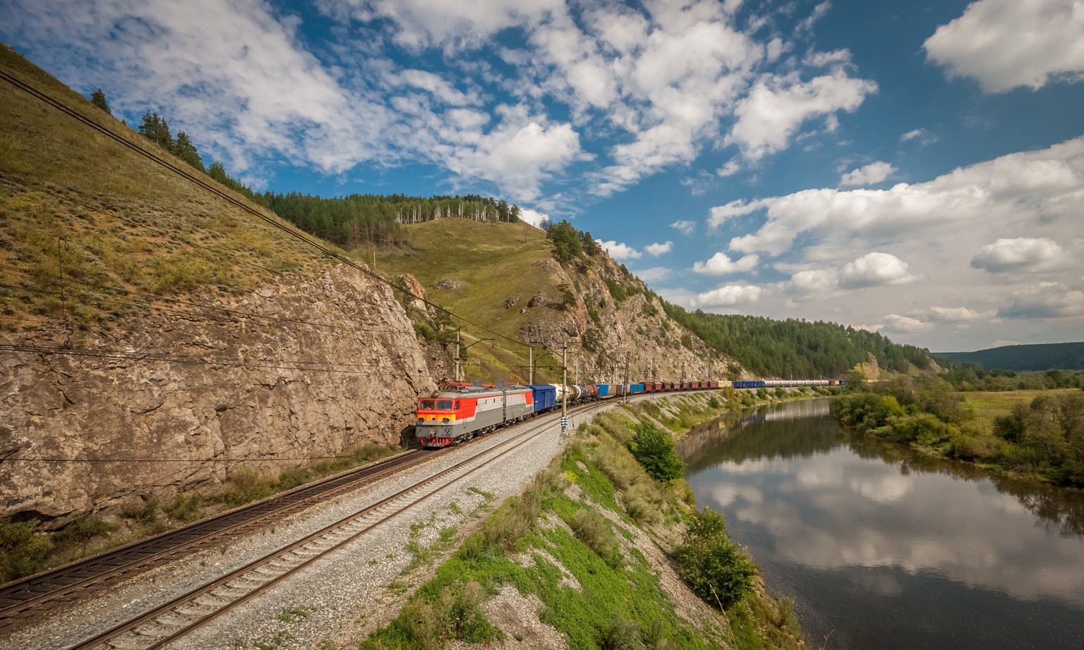 Transsibirische Eisenbahn