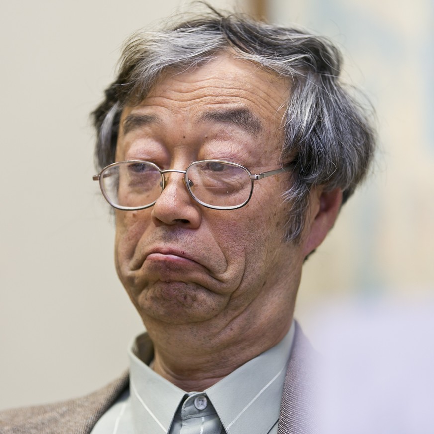 Dorian S. Nakamoto listens during an interview with the Associated Press, Thursday, March 6, 2014 in Los Angeles. Nakamoto, the man that Newsweek claims is the founder of Bitcoin, denies he had anythi ...