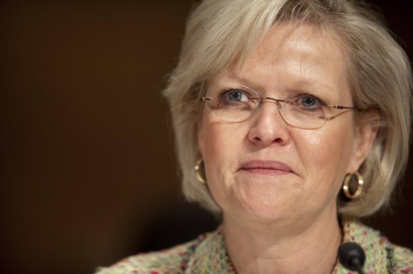 Apr. 12, 2011 - Washington, District of Columbia, U.S. - CLETA MITCHELL, partner at Foley &amp; Lardner, testifies before a Senate Judiciary Subcommittee hearing on Campaign Finance Reform and The Fai ...