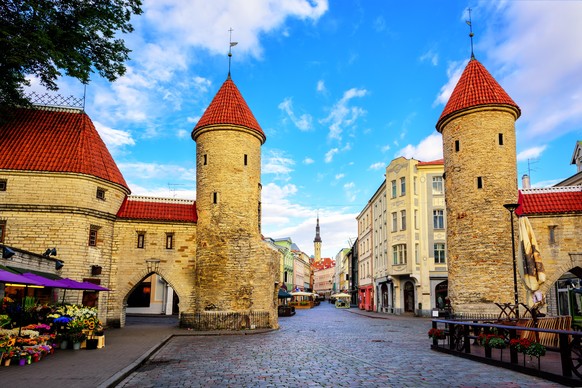 Die kleine, aber feine Altstadt Tallinns (Estland) gibt's für viele Touristen aktuell nur mit einer Quarantäne bei der Einreise.