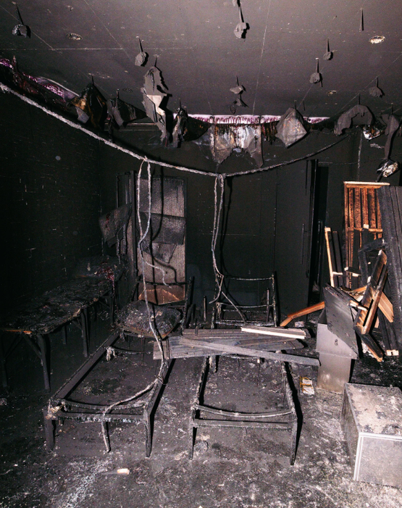 Brand St. Jakob-Park FC Basel