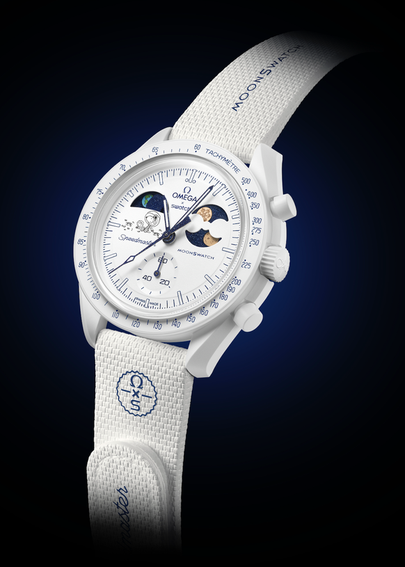 Moonswatch Cold Moon Uhr