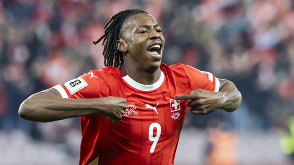 Johan Manzambi aura l'occasion de briller sous la pluie de Pristina (archives).