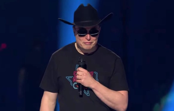 Elon Musk bei einem Auftritt 2022 in Texas.