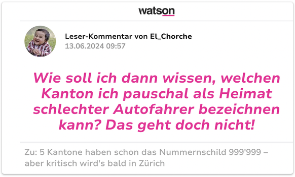 Autonummern Schweiz