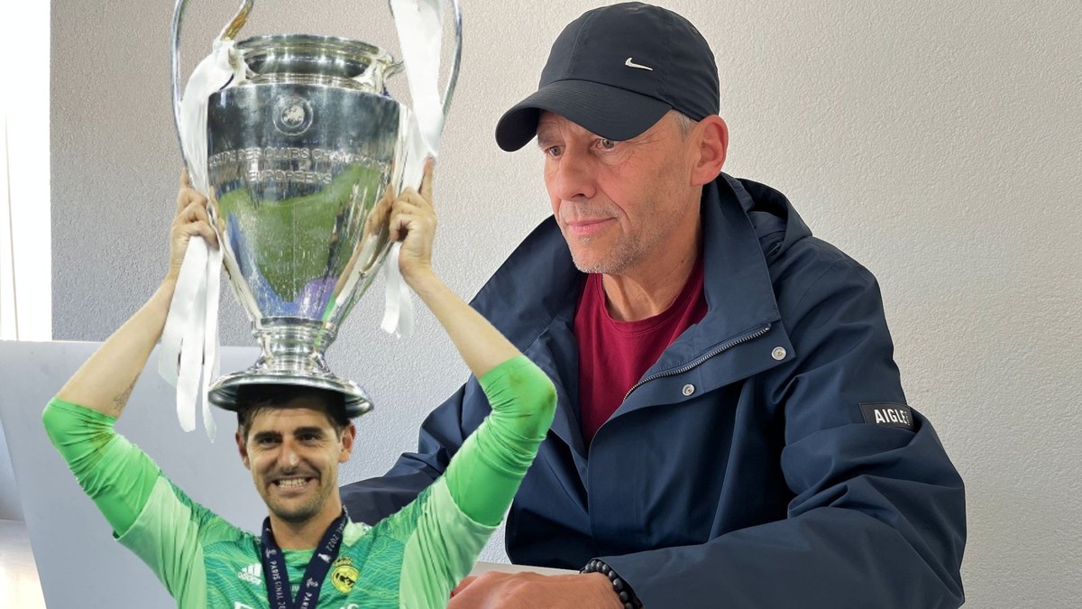 Thierry Barnerat est l'analyste vidéo personnel de Thibaut Courtois, gardien de Real Madrid vainqueur de la Ligue des champions 2022.