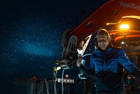 Pistenfahrzeugfahrer Thomas Freitag