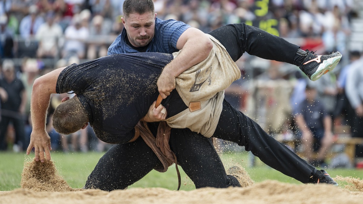 Staudenmann über den VAR im Schwingen, den Spitznamen «Patron» und den Studienabbruch