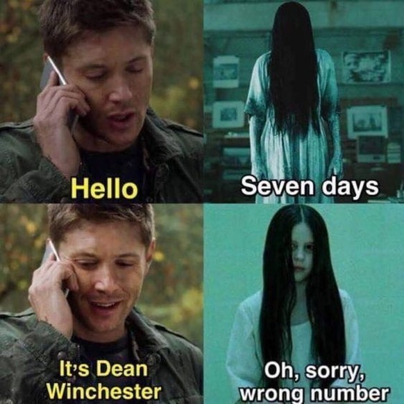 Movie Memes The Ring Supernatural

https://www.pinterest.ch/pin/602567625156854437/