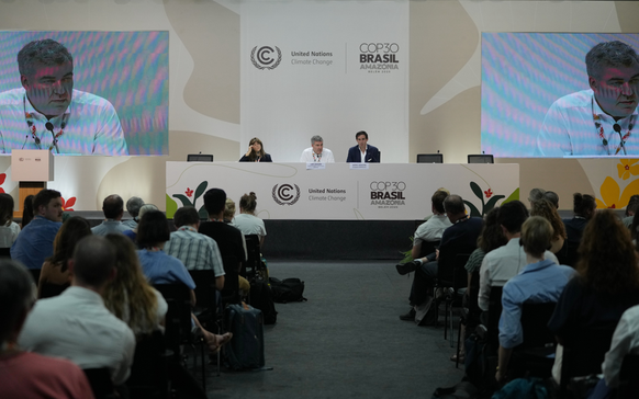 Die Klimakonferenz findet in Brasilien statt.